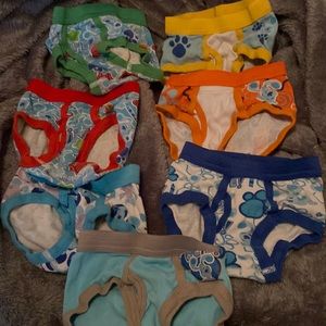 Size 4t boys Blues Clues training underwear